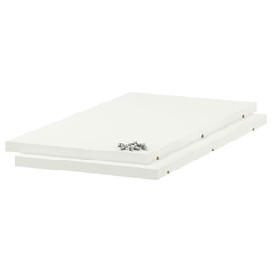 UTRUSTA Shelf, white, 30x60 cm, 2 pack