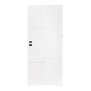 Internal Door Exmoor Piazze 70, undercut, right, white