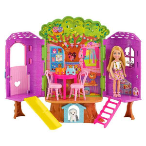 Barbie Chelsea Tree House & Accessories HPL70 3+