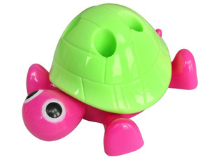 Pencil Sharpener Turtle 12-pack, assorted colours