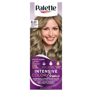 Palette Intensive Color Creme Permanent Hair Dye 8-21 Ash Light Blond