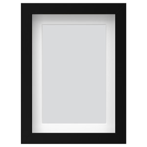 RÖDALM Frame, black, 13x18 cm