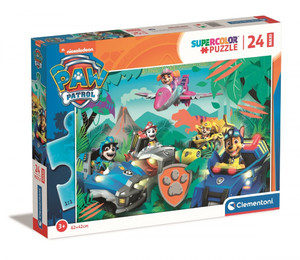 Clementoni Children's Puzzle Maxi SuperColor Paw Patrol 24pcs 3+