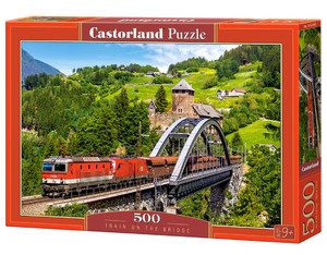 Castorland Jigsaw Puzzle Train on the Bridge 500pcs 9+