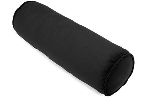 Decorative Velvet Cushion 50 cm, black
