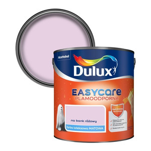 Dulux EasyCare Matt Latex Stain-resistant Paint 2.5l surely pink