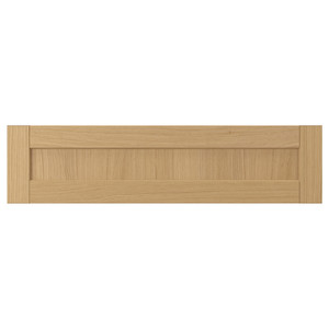 FORSBACKA Drawer front, oak, 80x20 cm