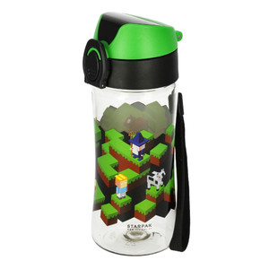 Starpak Water Bottle Pixel Game 420ml