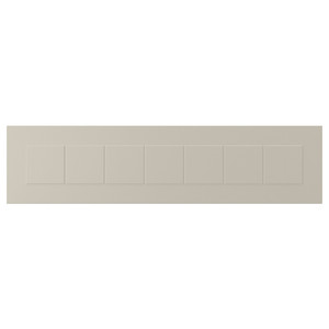 STENSUND Drawer front, beige, 80x20 cm