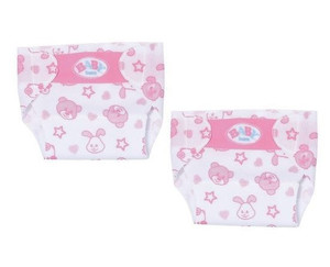 Zapf BABY born Little Nappies 2 pack 36cm 2+