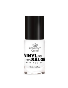 Constance Carroll Vinyl Gel Pro Salon Nail Polish no. 02 Snow 10ml