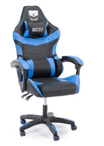 Gaming Desk Chair Grizzly RACE, blue