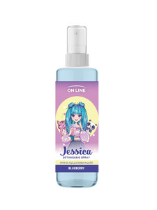 ON LINE KIDS Jessica Detangling Hair Spray Blueberry 200ml