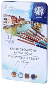 Astra Watercolour Pencils Prestige 12 Colours