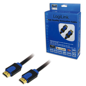 LogiLink Cable HDMI High speed 2xHDMI type A male, 15m