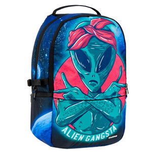 School Backpack Alien Gangsta
