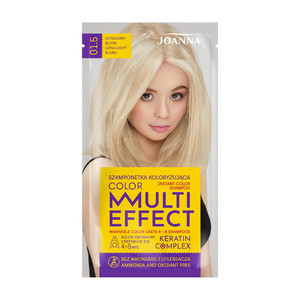 Joanna Multi Effect Color Keratin Complex Instant Color Shampoo no. 01.5 Ultra Light Blond 35g