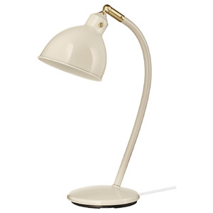 RÖDFLIK Desk lamp, light beige