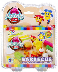 Activity Doh Barbecue Playset with Modelling Compound 3+