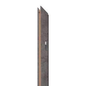 Adjustable Door Frame Jamb 100-140 mm, left, dark concrete
