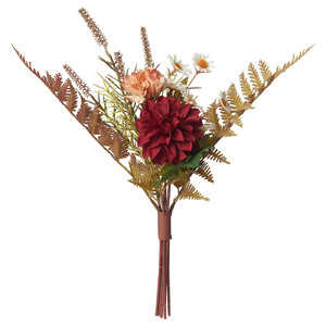 SMYCKA Artificial bouquet, multicolour, 35 cm