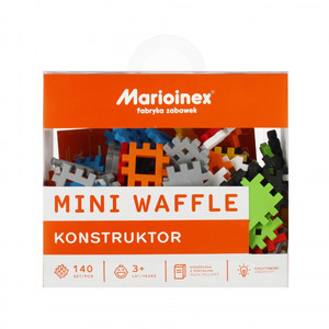 Marioinex Mini Waffle Blocks Set Constructor 140pcs 3+