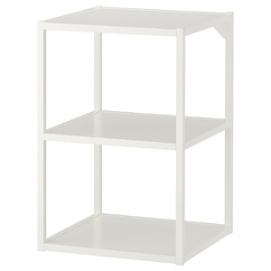 ENHET Base fr w shelves, white, 40x40x60 cm