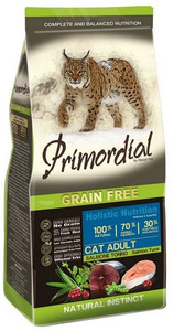 Primordial Cat Grain Free Adult Salmon & Tuna Dry Food 2kg