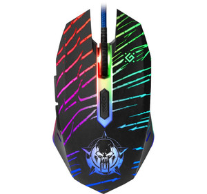 Defender Optical Wired Gaming Mouse Dark Agent GM-590L