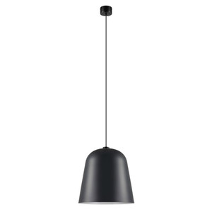 GoodHome Pendant Lamp Calume E27 38cm, matt black