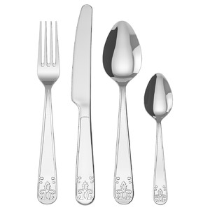 ÄTBART 24-piece cutlery set, stainless steel