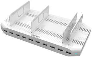 Unitek 10 Port Charging Station 96W 10xUSB 2,4A, 96W; Y-2172