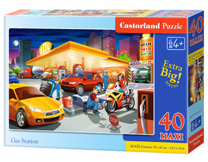 Castorland Children's Puzzle Maxi 40pcs Gas Station 4+