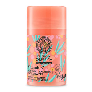 SIBERICA Oblepikha C-Berrica Professional  Renewal Foaming Face Powder Vitamin C Vegan 35g