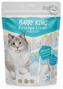 Barry King Silica Litter for Cats Extra Fine Natural 5L