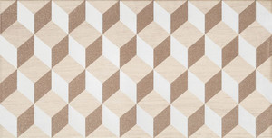 Decorative Tile Pineta Arte 30.8 x 60.8 cm, beige, 1pc