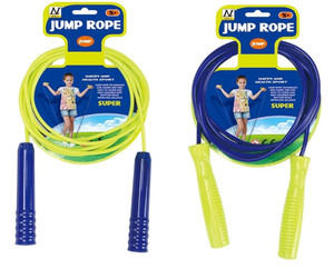 Jump Rope Skipping Rope 210cm, 1pc, random colours, 5+
