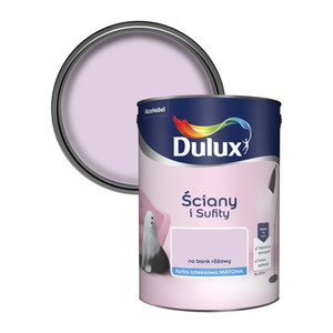 Dulux Walls & Ceilings Matt Latex Paint 5l surely pink
