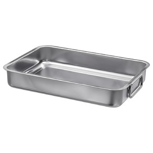 KONCIS Roasting tin, stainless steel, 34x24 cm