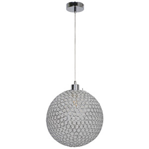 GoodHome Pendant Lamp Mantus E27, chrome