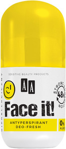 AA Face It! Antiperspirant Roll-on Deodorant Fresh 50ml