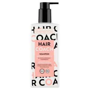 Bielenda Hair Coach Shampoo for Thinning Hair 96% Natural Vegan 300ml