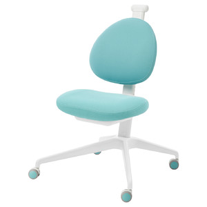 DAGNAR Children's desk chair, turquoise