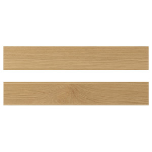 FORSBACKA Drawer front, oak, 60x10 cm