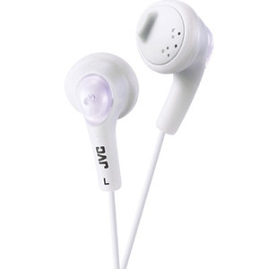 JVC Gumy Earphones HA-F160, white