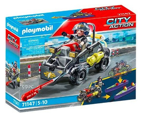 Playmobil Tactical Unit - Mulit-Terrain Quad 5+ 71147