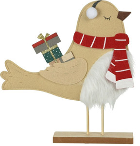 Christmas Decoration Bird 38cm, gift