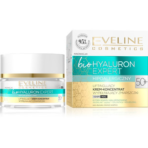 Eveline Bio Hyaluron Expert 50+ Lifting Concentrate-Cream Wrinkle-Filler Day & Night 50ml