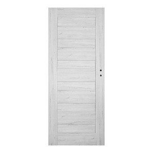 Internal Door Trame 90, left, silver oak