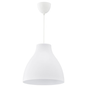 MELODI Pendant lamp, white, 38 cm